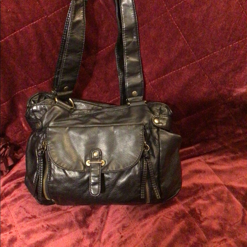 Black Leather purse